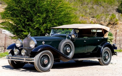 1930 Packard Deluxe Eight Dual Cowl Phaeton Packard Vehicle no. 185748 Chassis no.185657 Engine no. 185910