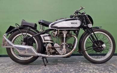 1934 NORTON MODEL 40 350CC ACV 845 -MODIFIED TO 1938 SPECIFICATION- PURCHASED BY OUR VENDOR IN