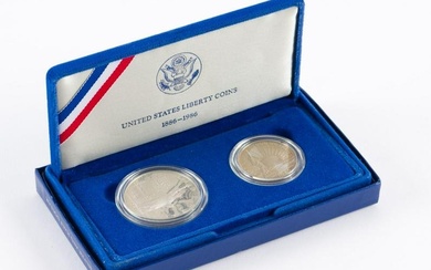 1986-S Liberty Coin Proof Set with Silver Dollar