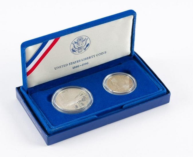 1986-S Liberty Coin Proof Set with Silver Dollar
