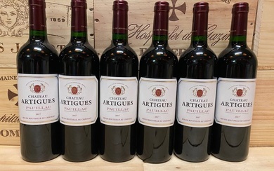 2017 Chateau Artigues - Pauillac - 6 Bottles (0.75L)