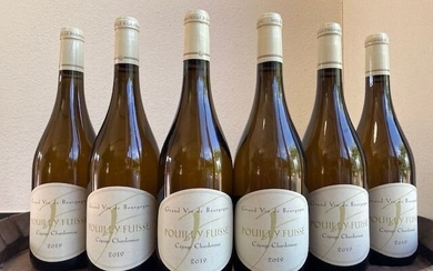 2019 Pouilly-Fuissé, Domaine David Fagot - Bourgogne - 6 Bottles (0.75L)