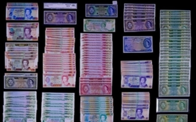 211pc Belize Banknotes UNC