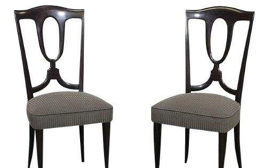 Pair 50s Italian Side Chairs