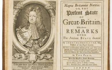 Britain.- Chamberlayne (John) Magnæ Britanniæ Notitia: or, the Present State of Great Britain, Timothy Goodwin, Matthew Wotton, Benjamin Tooke, Daniel Midwinter, and Jacob Tonson, 1718.
