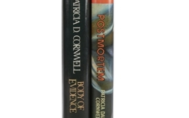 Cornwell, Patricia D. Kay Scarpetta series books (2) Post-Mortem....