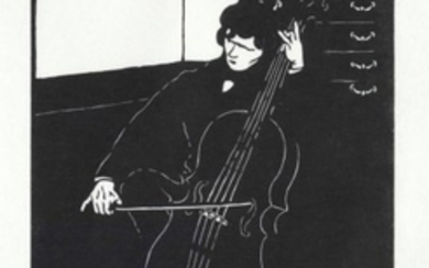 FELIX VALLOTTON (1865-1925), Le Violoncelle (Instruments de musique I), 1896