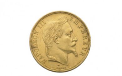 FRANCIA Napoleone III (1852-1870) 50 franchi 1866/A.KM 804.1. AU....