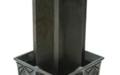 Frank Lloyd Wright Foundation Bronze Pocket Vase