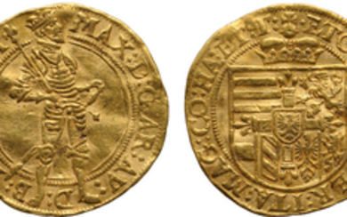 German States, Teutonic Order (Deutscher Orden). Maximilian III Gold Ducat, ND (1590-1618)