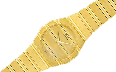 Gold 'Polo' Wristwatch, Piaget