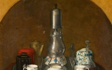 Jean Etienne Liotard, in the manner of, Coffee Service on a Tray
