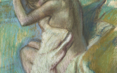 Edgar Degas (1834-1917), Femme s'essuyant