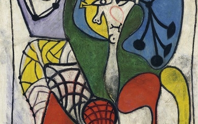 Pablo Picasso (1881-1973), Femme dans un fauteuil (Françoise)
