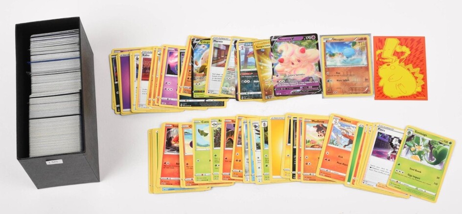 250+ Pokemon Cards.