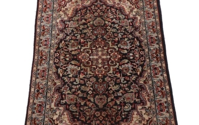 3'11 x 6' Hand-Knotted Persian Tabriz Rug