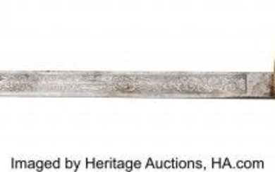 40023: George A. Hayes Presentation Sword. Model 1860