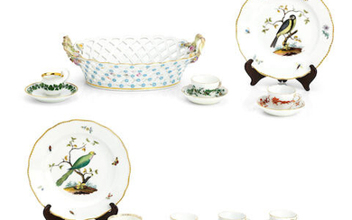 A collection of Meissen porcelain