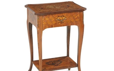 Louis XV/XVI-Style Kingwood Occasional Table