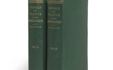DARWIN, Charles Robert (1809-1882). The Variation of Animals and Plants under Domestication. London: John Murray, 1868.