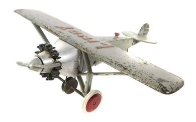 HUBLEY Cast Iron Spirit of St Louis LINDY Airplane