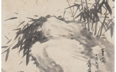 78123: Attributed to Pu Hua (Chinese, 1832-1911) Bamboo