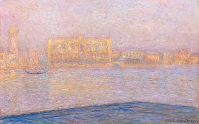 LE PALAIS DUCAL VU DE SAINT-GEORGES MAJEUR, Claude Monet