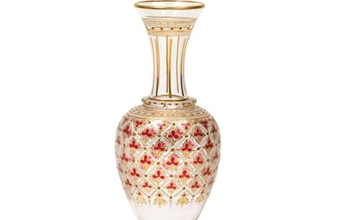 A small Lobmeyr vase