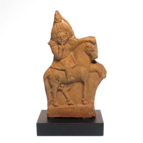 Egyptian Terracotta Harpocrates on Horse, c. 2nd