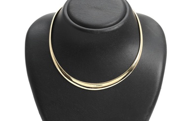A 14k gold necklace. L. 43 cm. Weight app. 35.5 g.