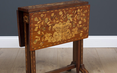 A Dutch mahogany Sutherland table