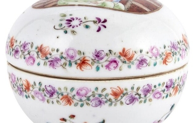 A Finely Enameled European Subject Chinese Porcelain