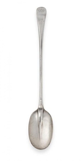 A George I Silver Hash-Spoon, Maker's Mark Worn, Probably London,...
