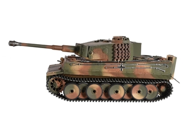 A Radio controlled model of a Torro Panzar tank