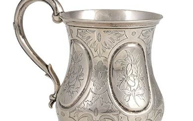A Victorian sterling silver Mug - London 1857, George Richards...