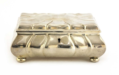 A WMF silver-plated jewellery box