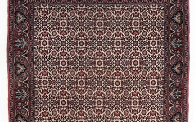 A West Persian rug, late 20th century.