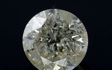A brilliant cut diamond weighing 0.28ct.