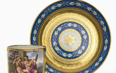A cup with saucer - Vienna, 1801