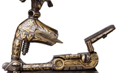 A magnificent Ottoman Miquelet lock, 18th century