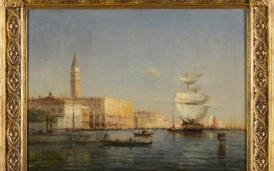 A view of Venice-Antoine Bouvard (1870-1956)