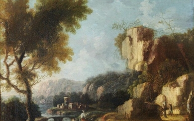 ARTISTA CENTROITALIANO DEL XVII SECOLO Landscape with