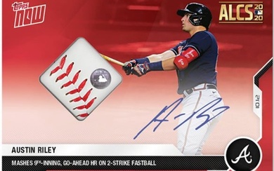 AUSTIN RILEY NLCS GAME USED