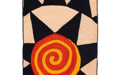 Alexander Calder (1898-1976), d'après Star - N°27/100 Tapisserie Jute Édition limitée à 100 exemplaires Signée,...