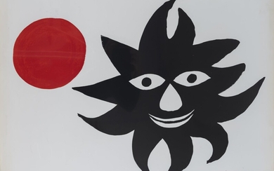 Alexander Calder (1898 Lawnton, PA - 1976 New York City), Sans titre (Soleil et Lune),...