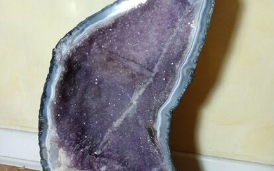 Amethyst (purple variety of quartz) Geode - 25×48×12 cm - 15 kg