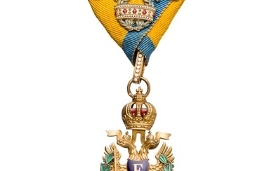 An Order of the Iron Crown 3rd class with war decoration