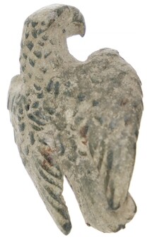 An impressive bronze statuette of a Roman eagle (c. 1st-3rd...