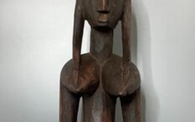 Ancestor statue - Hardwood - Bambara - Mali - 77.5 cm