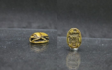 Ancient Egyptian Steatite Scarab for Thutmose III